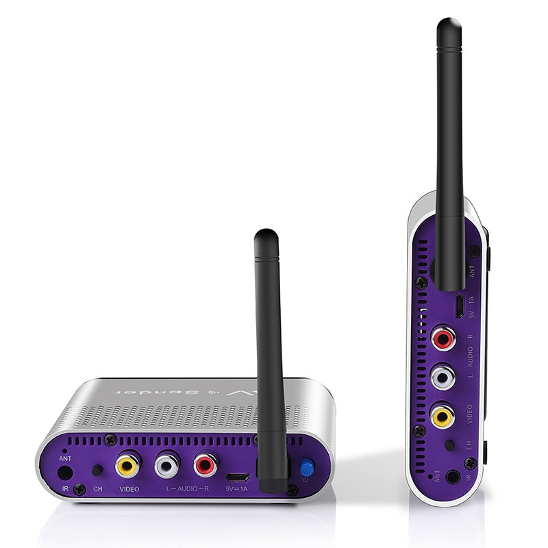 Measy AV220 2.4GHz Wireless Audio / Video Transmitter and Receiver, Transmission Distance: 200m, US Plug