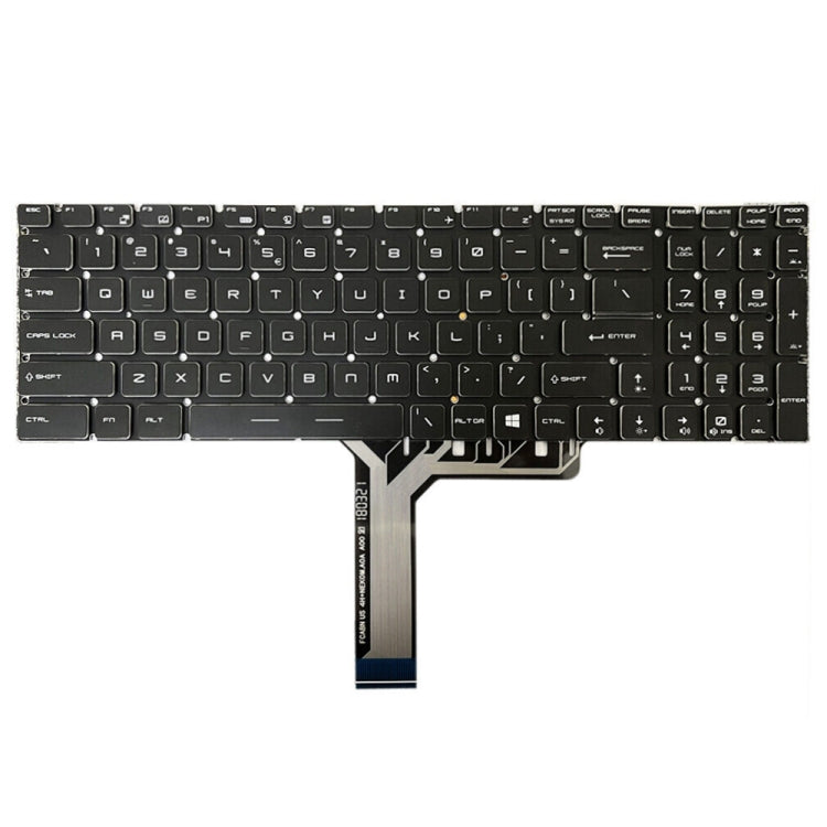 US Version Colorful Backlight Laptop Keyboard for MSI Steel GS60 / GS70 / GS72 / GT72 / GE62 / GE72 / GS73V