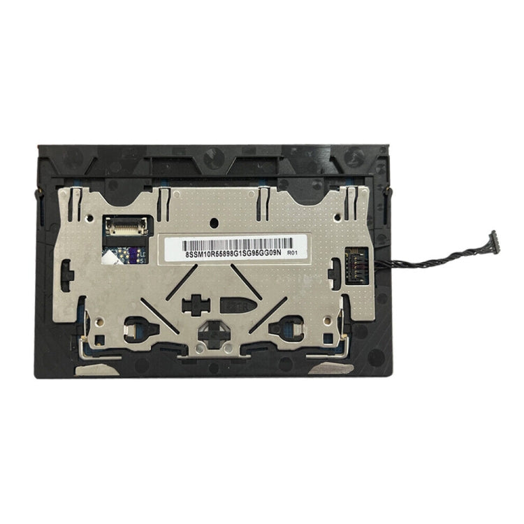 Laptop Touchpad With Flex Cable For Lenovo ThinkPad X395 20NL 20NM T490s 20NX 20NY X390 20Q0 20Q1 T495s 20QJ 20QK E14 20RA 20RB X390 20SC 20SD (Black)