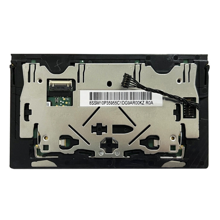 Laptop Touchpad With Flex Cable For Lenovo Thinkpad X1 Carbon 6th GEN 20KG 20KH (Black)