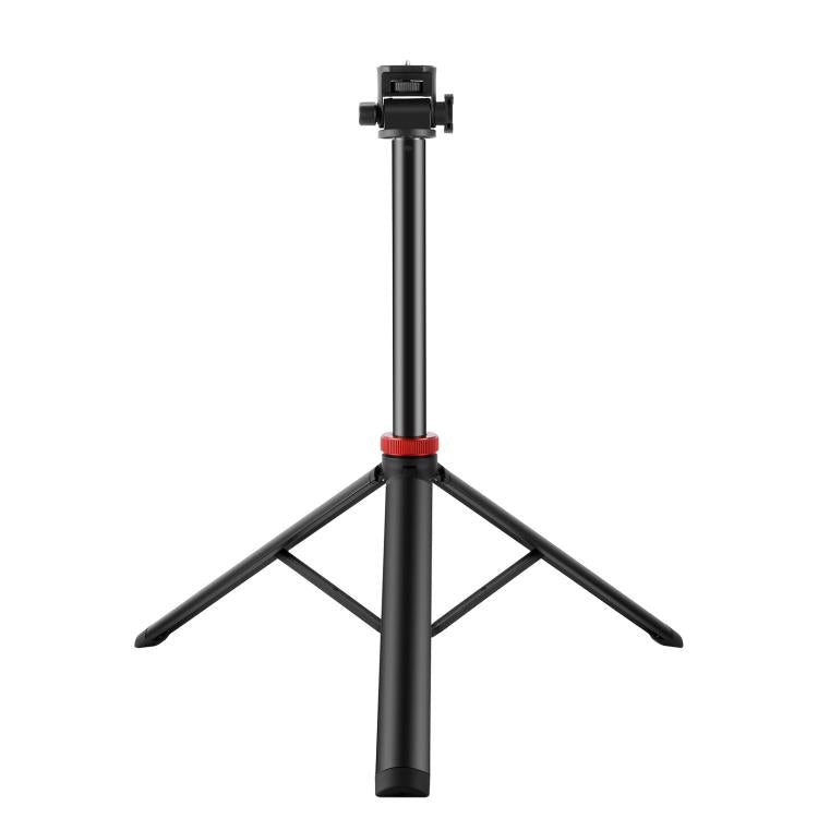 PULUZ 2m 8-section Aluminum Alloy Broadcast Fill Light Bracket Telescopic Tripod (Black)