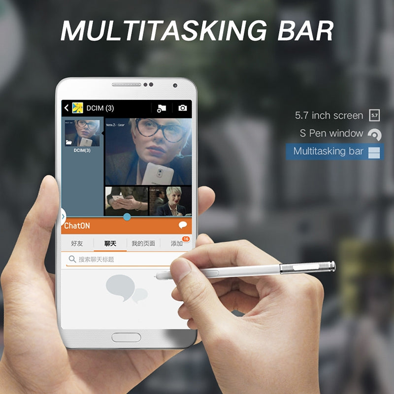 Smart Pressure Sensitive S Pen / Stylus Pen for Galaxy Note III / N9000(Pink)