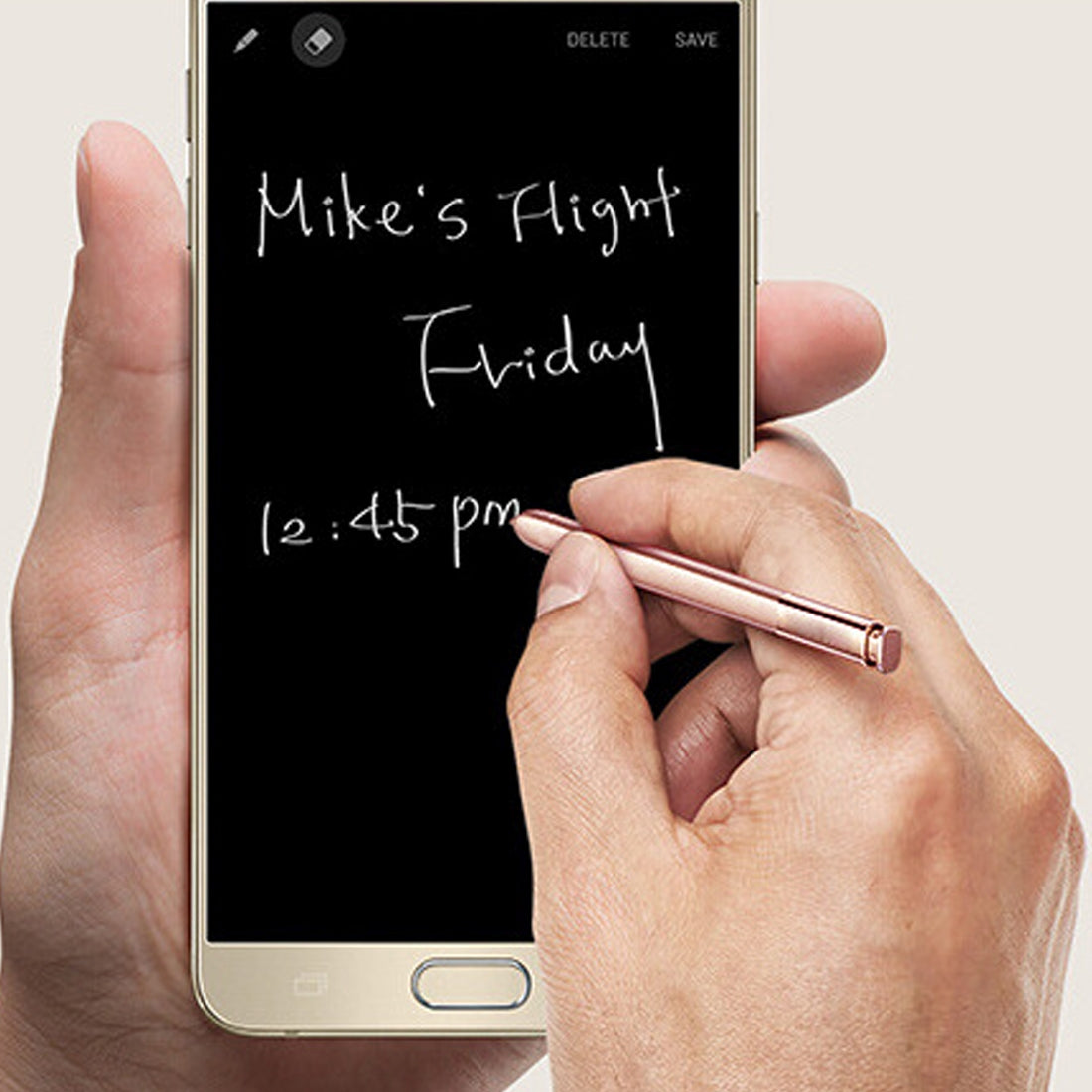 For Galaxy Note 5 / N920 High-sensitive Stylus Pen(Rose Gold)