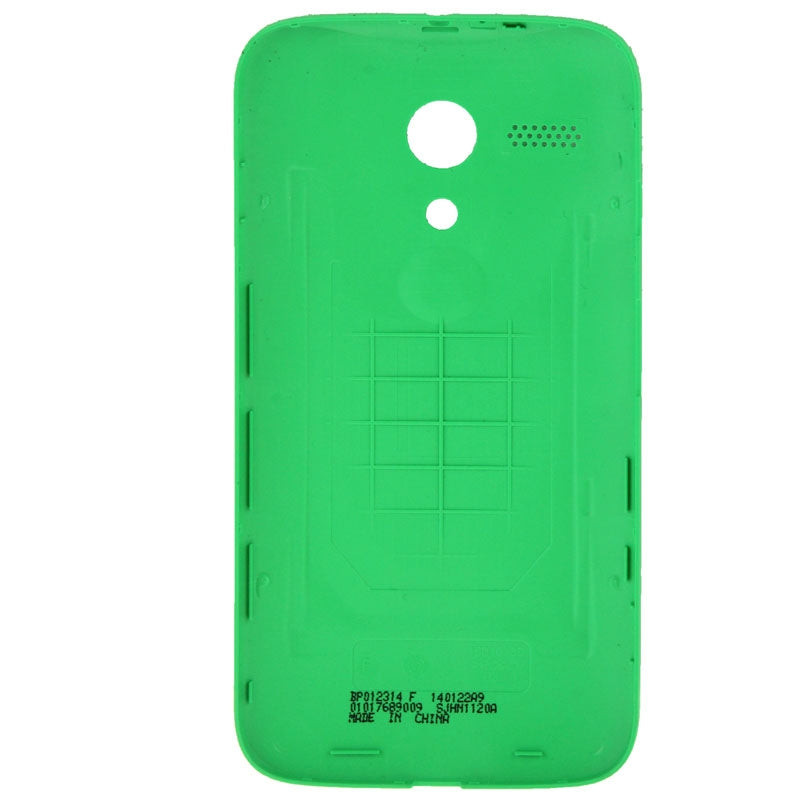 Solid Color Plastic Battery Back Cover for MOTO G / XT1032(Green)