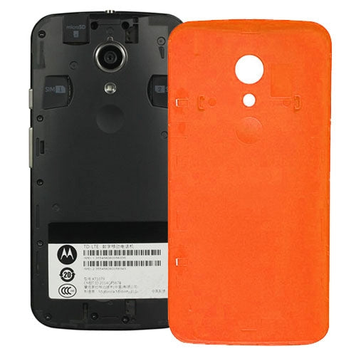 Battery Back Cover for Motorola Moto G (2nd Gen) XT1063 / XT1068 / XT1069(Orange)