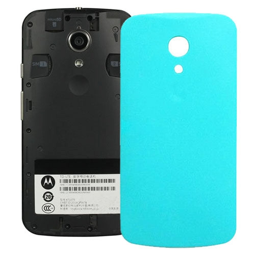 Battery Back Cover for Motorola Moto G (2nd Gen) XT1063 / XT1068 / XT1069(Blue)