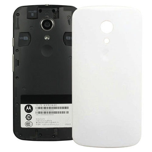 Battery Back Cover for Motorola Moto G (2nd Gen) XT1063 / XT1068 / XT1069(White)