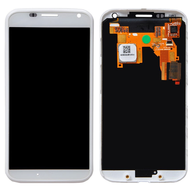 OEM LCD Screen for Motorola Moto X / XT1050 / XT1052 / XT1055 / XT1058 / XT1060 with Digitizer Full Assembly(White)