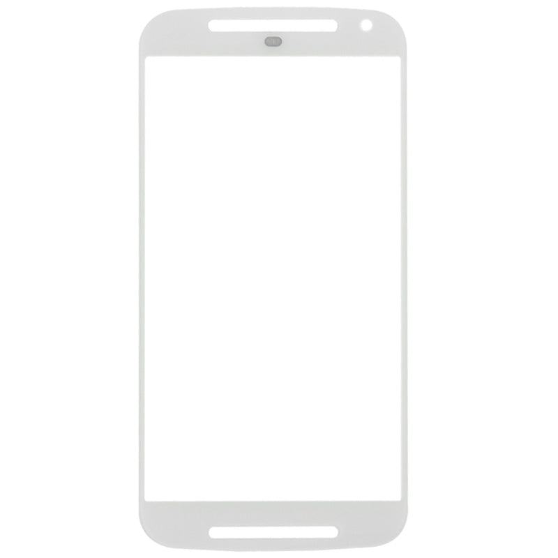 Front Screen Outer Glass Lens for Motorola Moto G (2nd Gen) / XT1063(White)