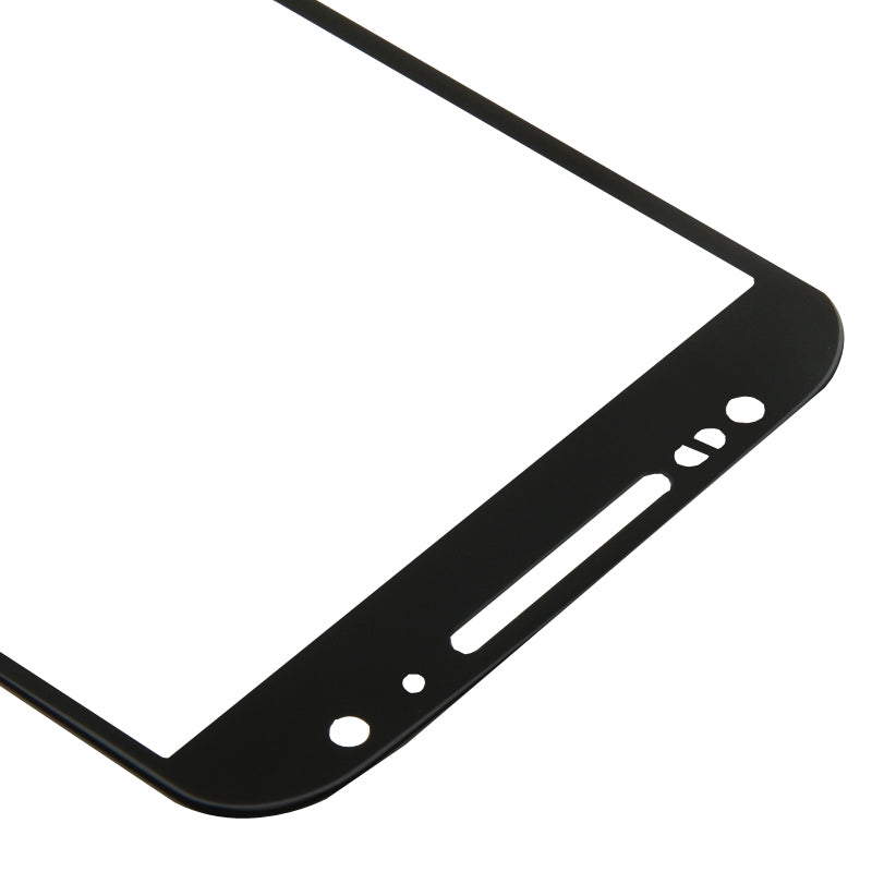 Front Screen Outer Glass Lens for Motorola Moto X (2nd Gen) / XT1095(Black)