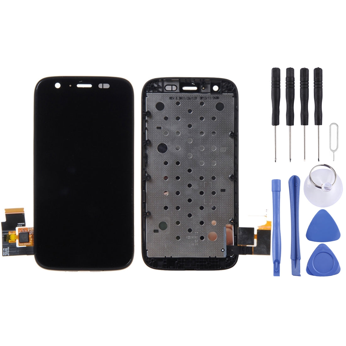 LCD Screen and Digitizer Full Assembly for Motorola Moto G / XT1031 / XT1032 / XT1033 / XT1034 / XT937C / XT1028(Black)