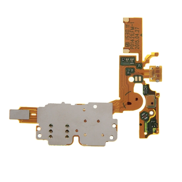 For Vivo X5 Pro Charging Port Flex Cable + SIM Card Reader Contact