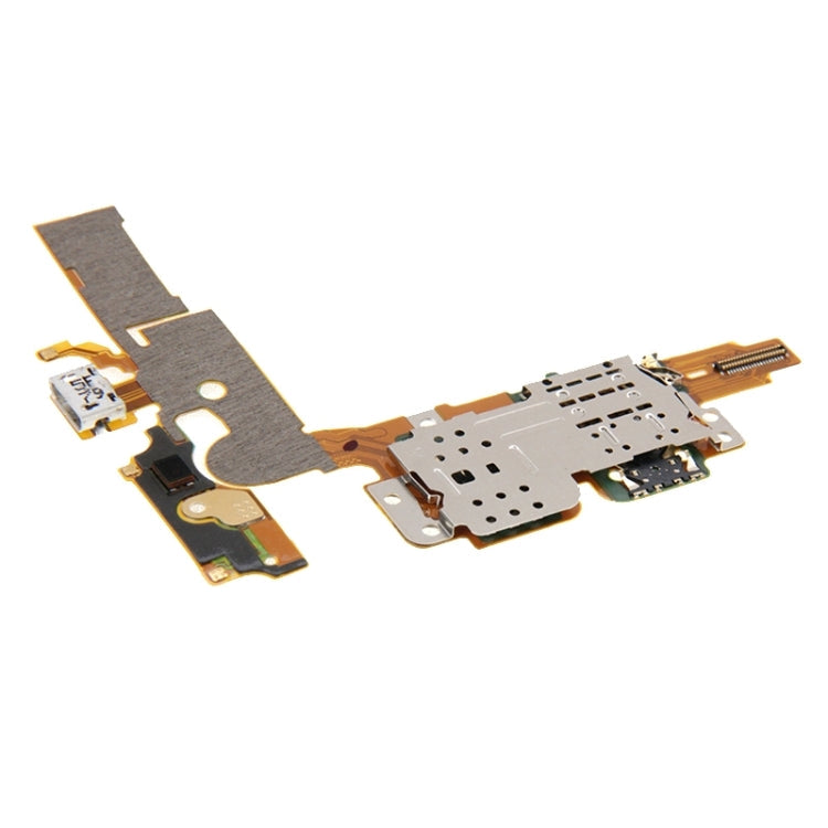 For Vivo X5 Pro Charging Port Flex Cable + SIM Card Reader Contact