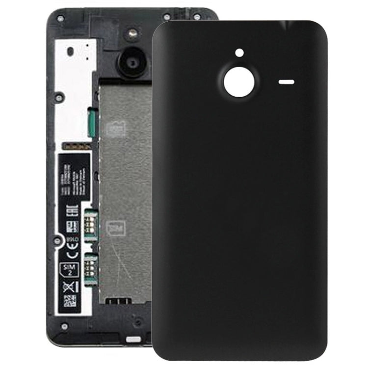 Frosted Surface Plastic Back Housing Cover for Microsoft Lumia 640XL(Black)