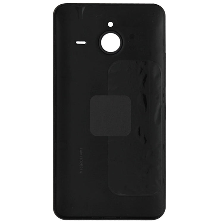 Frosted Surface Plastic Back Housing Cover for Microsoft Lumia 640XL(Black)