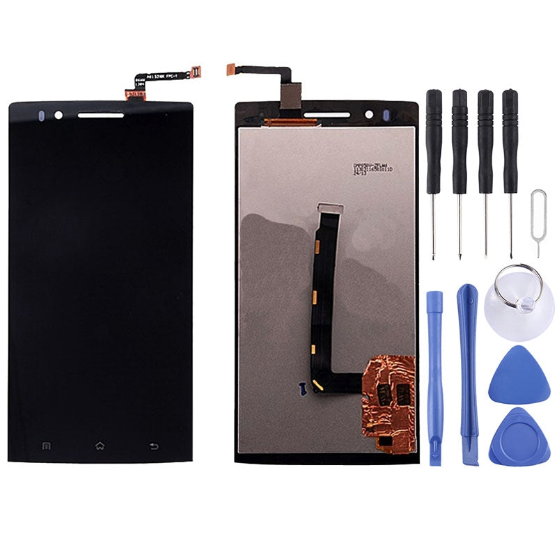 LCD Screen and Digitizer Full Assembly for OPPO X909 Find 5(Black)