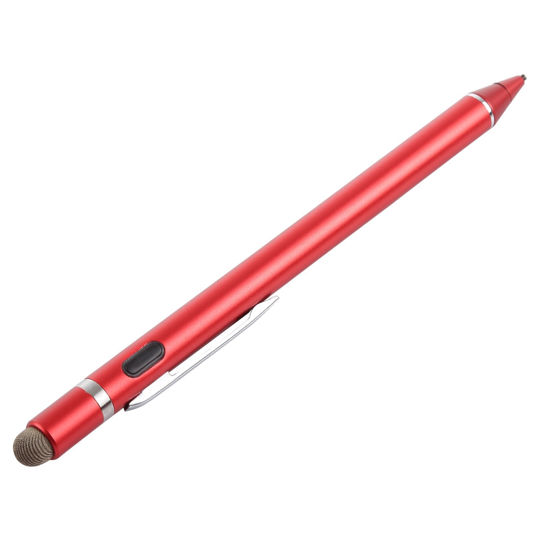 1.5-2.3mm Rechargeable Capacitive Touch Screen Active Stylus Pen(Red)