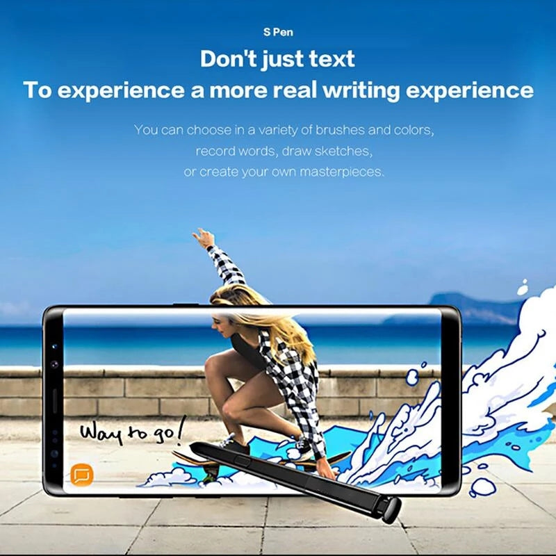 For Galaxy Note 8 / N9500 Touch Stylus S Pen(Grey)