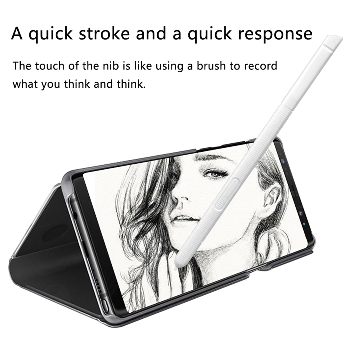 For Galaxy Tab A 8.0 / P350 / P580 & 9.7 / P550 Touch Stylus S Pen(White)