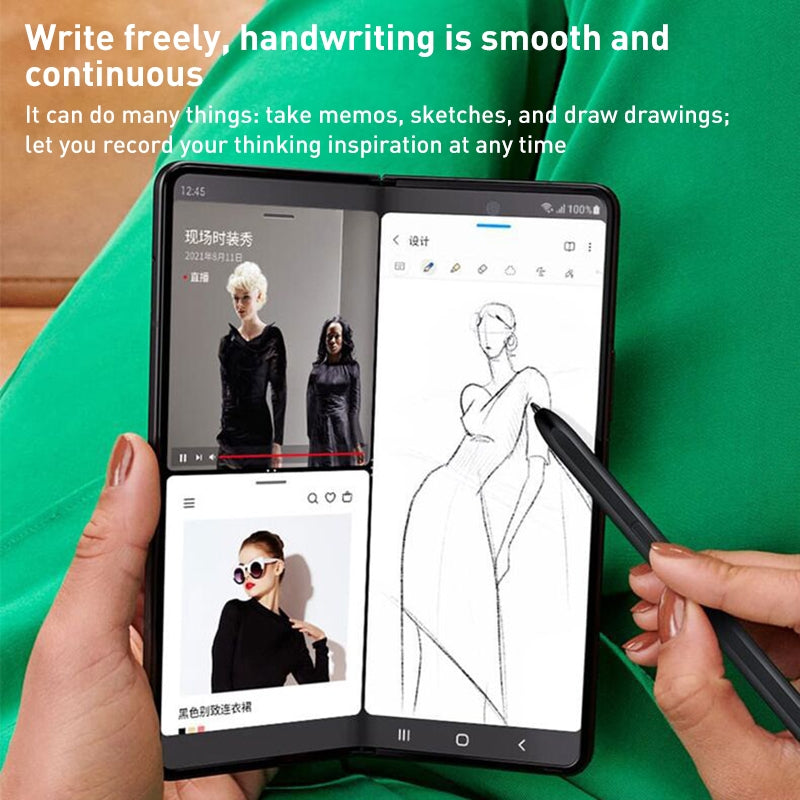 For Samsung Galaxy Z Fold3 5G/W22 5G Touch Capacitive Pen Stylus (Black)