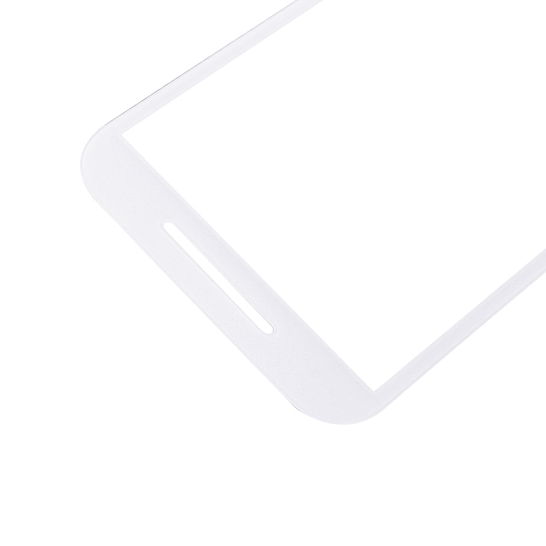 Front Screen Outer Glass Lens for Motorola Moto G (3rd gen)(White)
