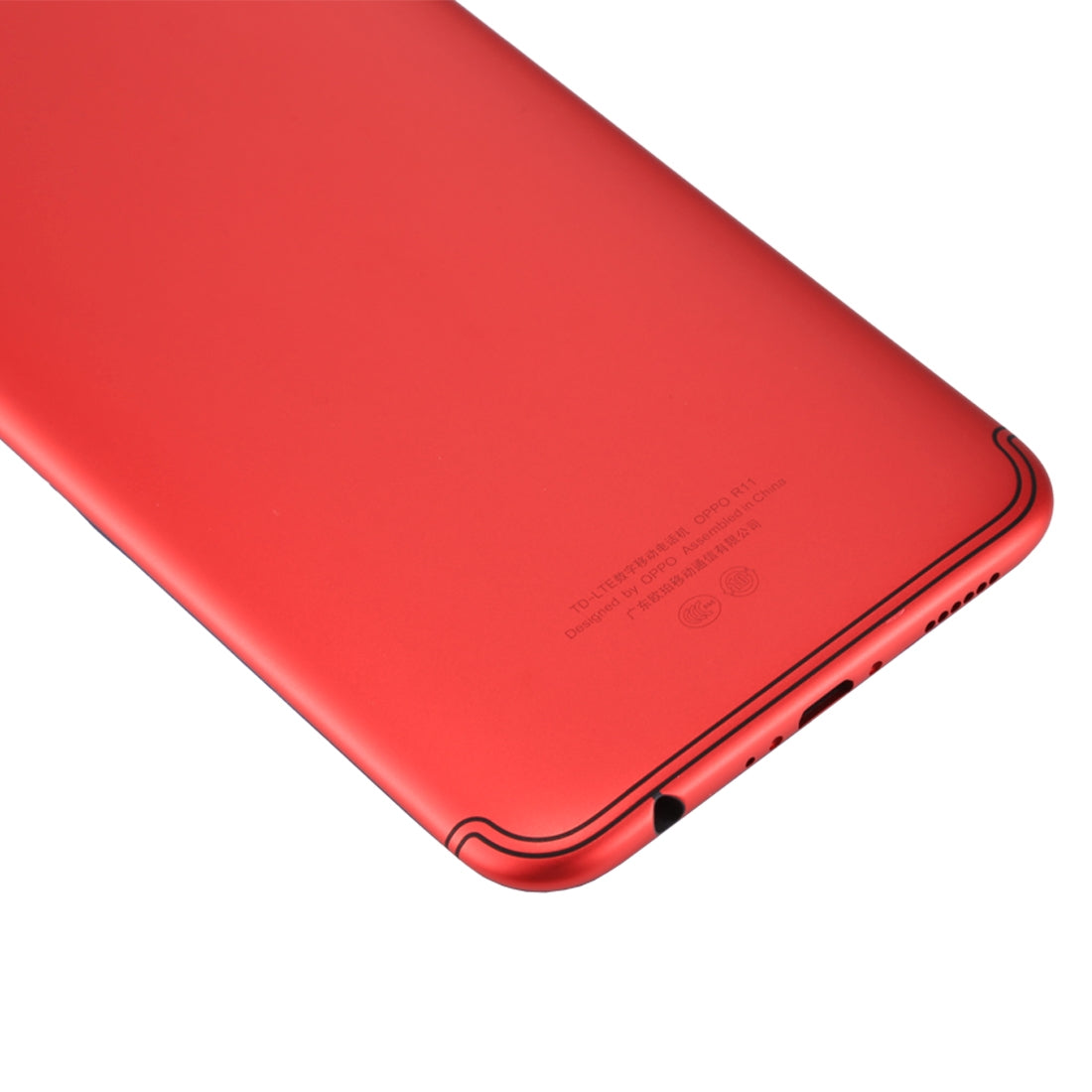 For OPPO R11 Battery Back Cover (Red)