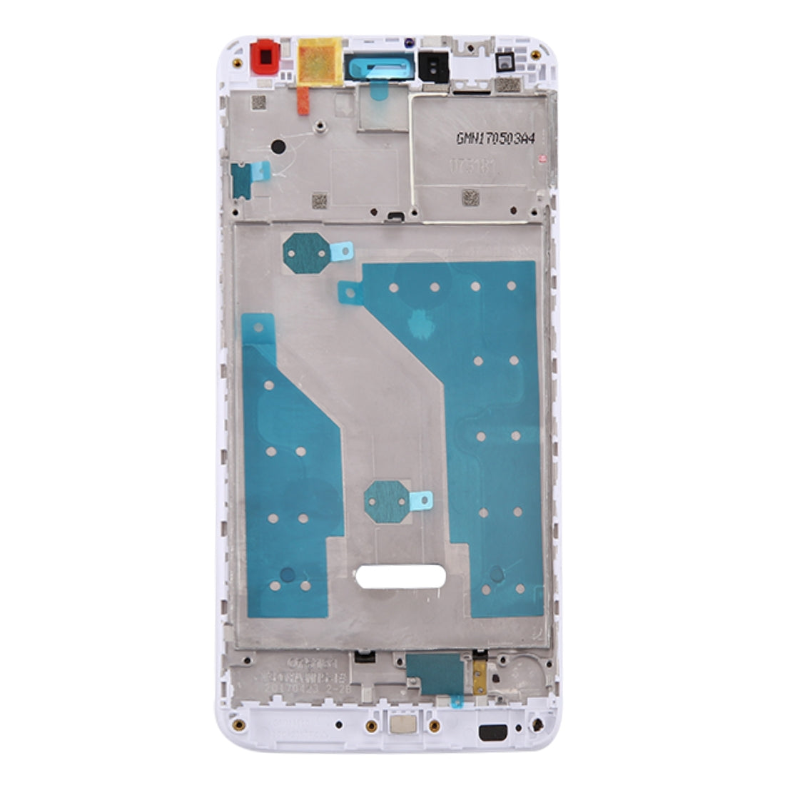 For Huawei Enjoy 7 Plus / Y7 Prime Front Housing LCD Frame Bezel Plate(White)