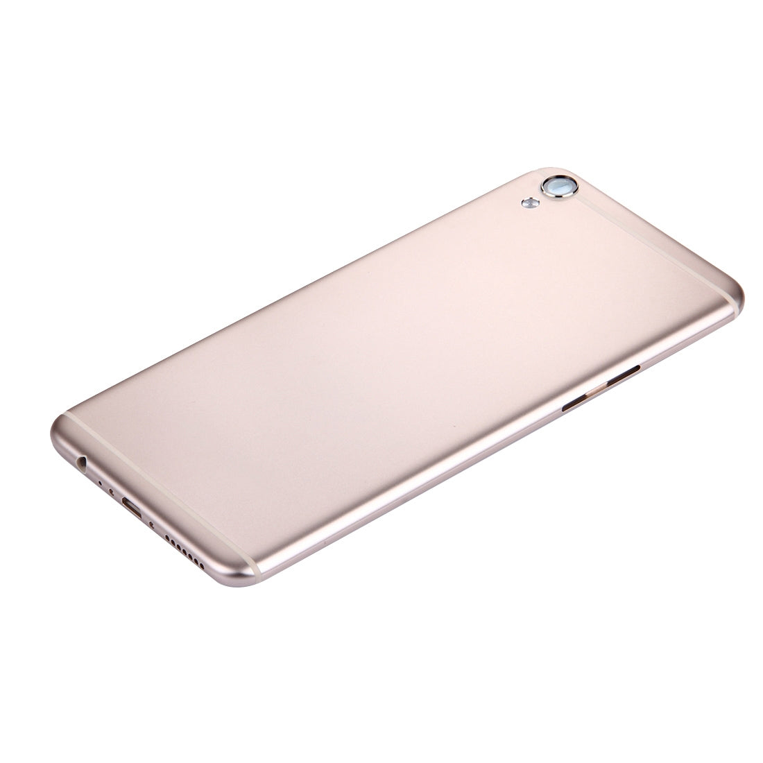 For OPPO R9 / F1 Plus Battery Back Cover + Front Housing LCD Frame Bezel Plate (Gold)