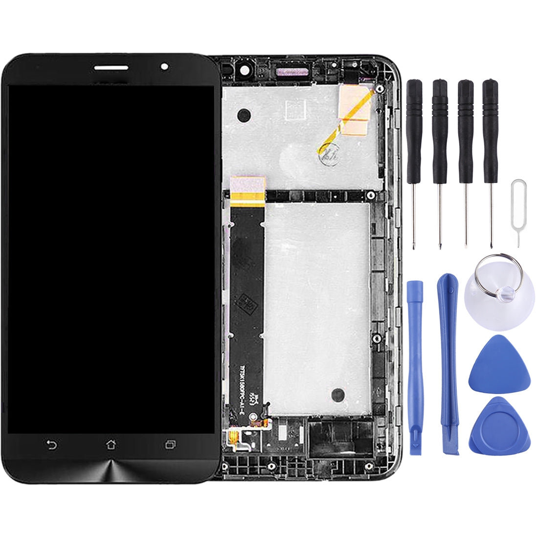 OEM LCD Screen for Asus Zenfone ZB551KL Go TV TD-LTE X013D X013DB Digitizer Full Assembly with Frame (Black)