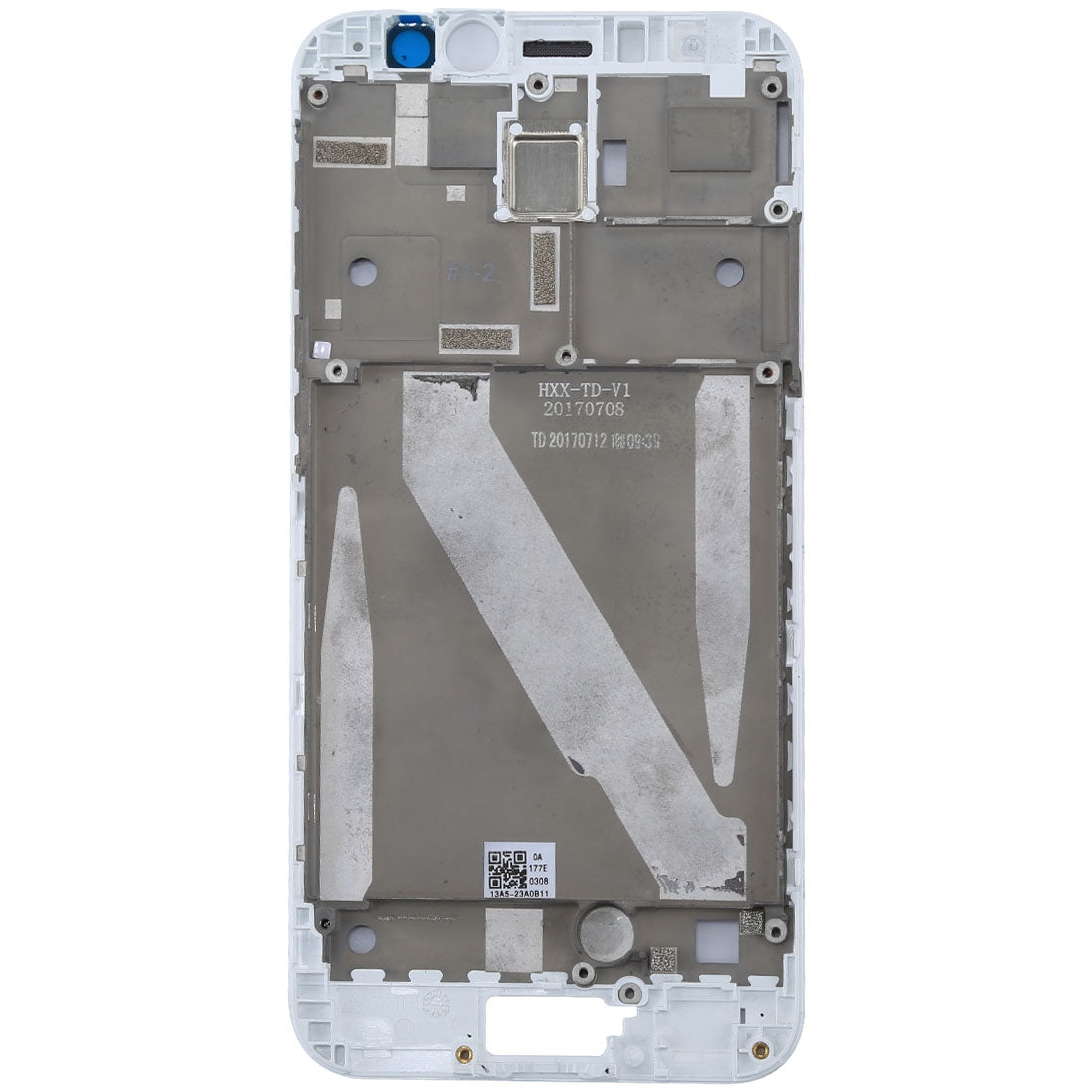 for Asus ZenFone 4 Selfie Pro ZD552KL Front Housing LCD Frame Bezel Plate(White)