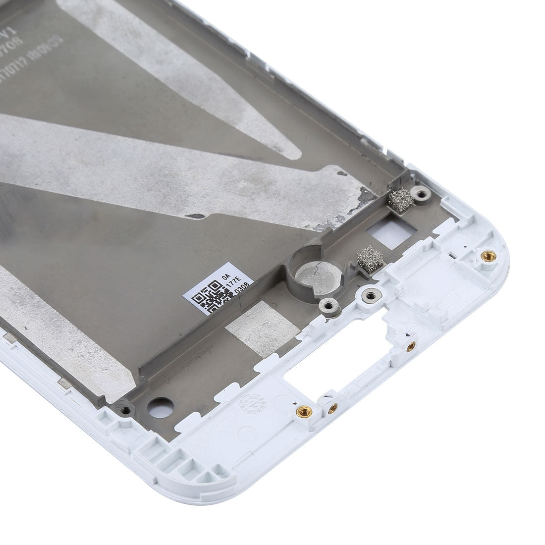 for Asus ZenFone 4 Selfie Pro ZD552KL Front Housing LCD Frame Bezel Plate(White)