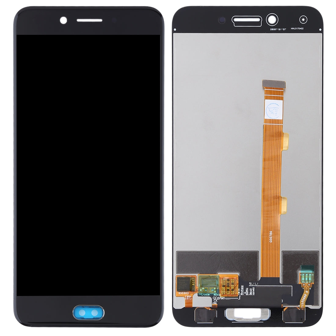 TFT LCD Screen for OPPO A77 with Digitizer Full Assembly(Black)