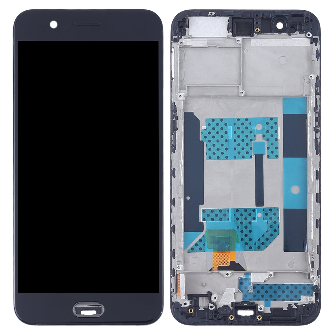 TFT LCD Screen for OPPO R11 Digitizer Full Assembly with Frame(Black)