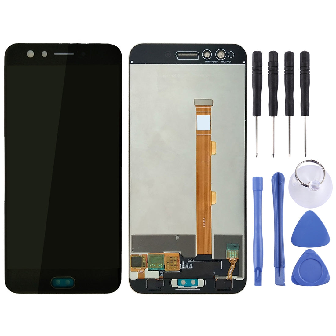 TFT LCD Screen for OPPO F3 with Digitizer Full Assembly (Black)