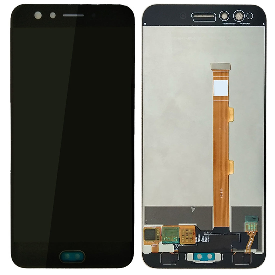 TFT LCD Screen for OPPO F3 with Digitizer Full Assembly (Black)