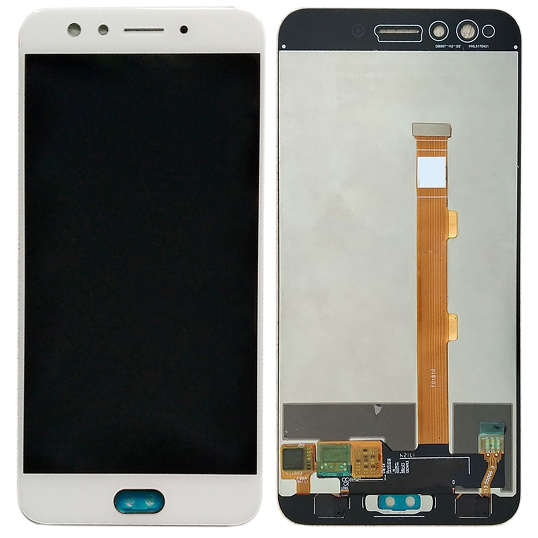 TFT LCD Screen for OPPO F3 with Digitizer Full Assembly (White)