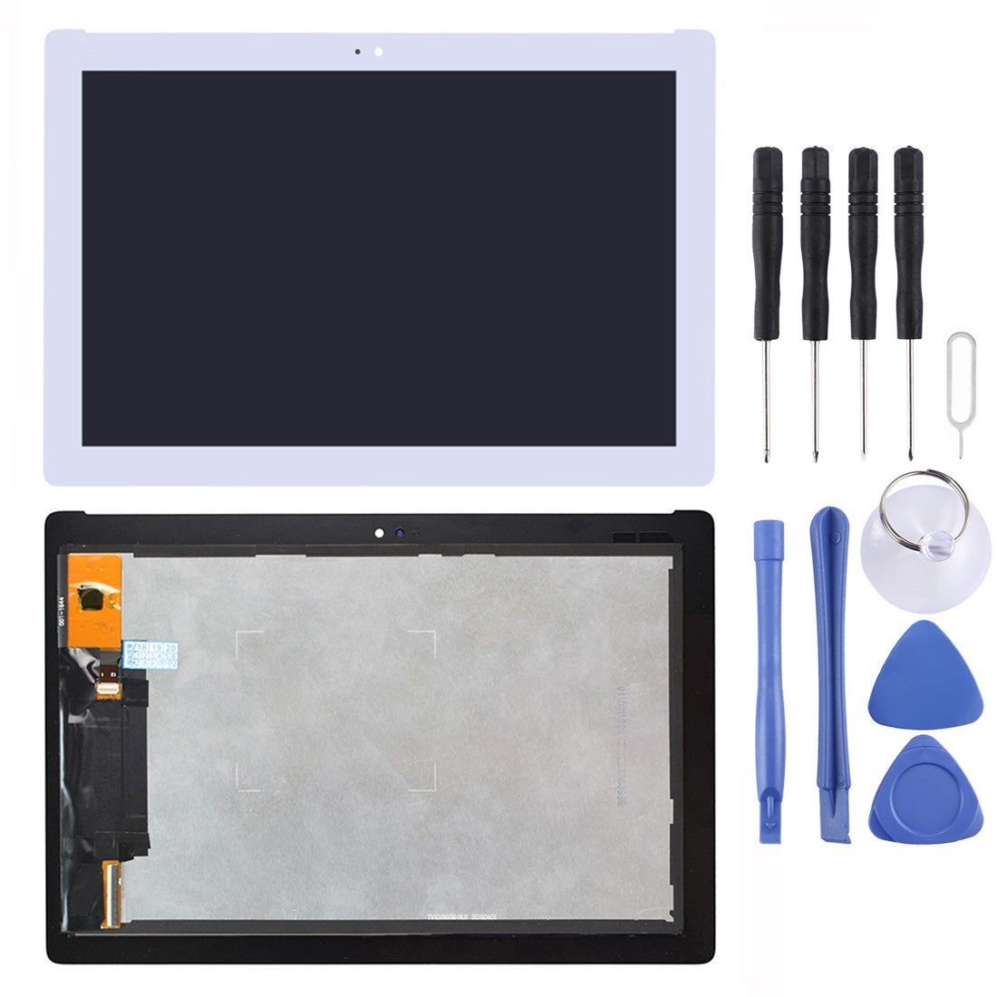 LCD Screen and Digitizer Full Assembly for Asus ZenPad 10 Z301MFL LTE Edition / Z301MF WiFi Edition 1920 x 1080 Pixel(White)