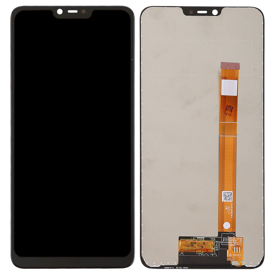 TFT LCD Screen for OPPO A5 / A3s / Realme C1 / Realme2 with Digitizer Full Assembly (Black)