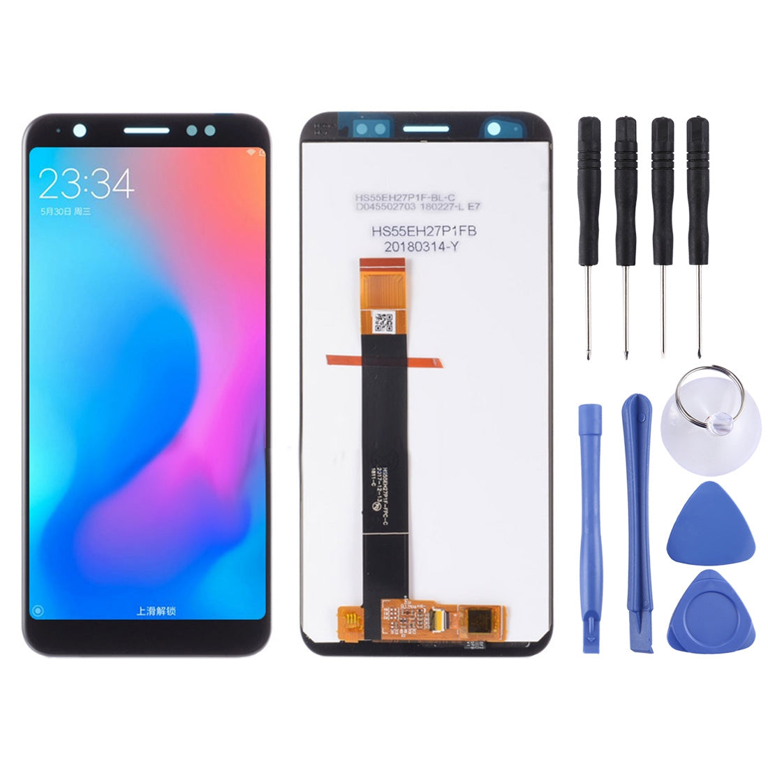 OEM LCD Screen for Asus ZenFone Live (L1) ZA550KL X00RD with Digitizer Full Assembly (Black)