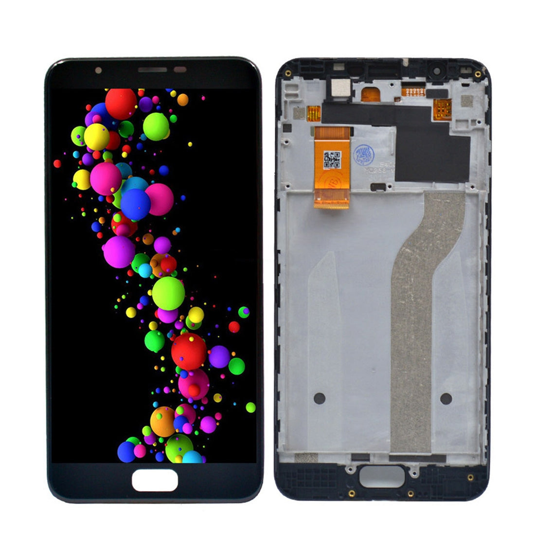 OEM LCD Screen for Asus Zenfone 4 Max Plus ZC550TL X015D Digitizer Full Assembly with Frame (Black)