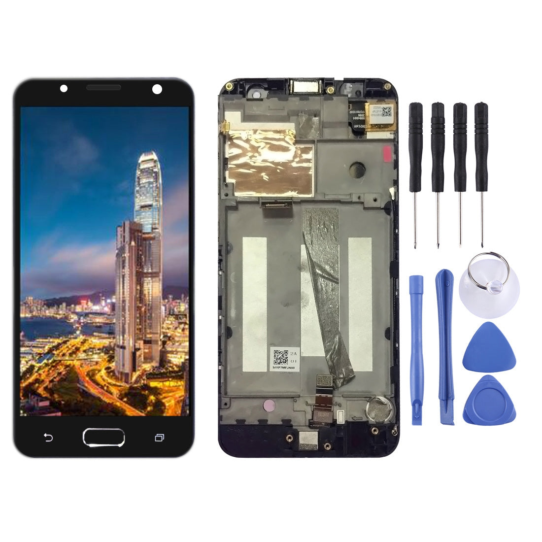 OEM LCD Screen for Asus ZenFone V Live / V500KL Digitizer Full Assembly with Frame?Black)