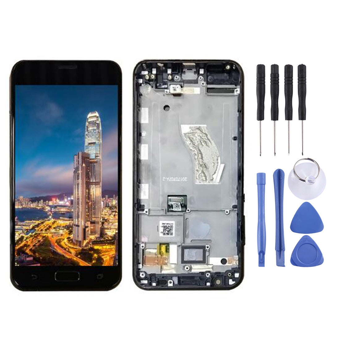 OEM LCD Screen for Asus ZenFone V / V520KL / A006  Digitizer Full Assembly with Frame?Black)