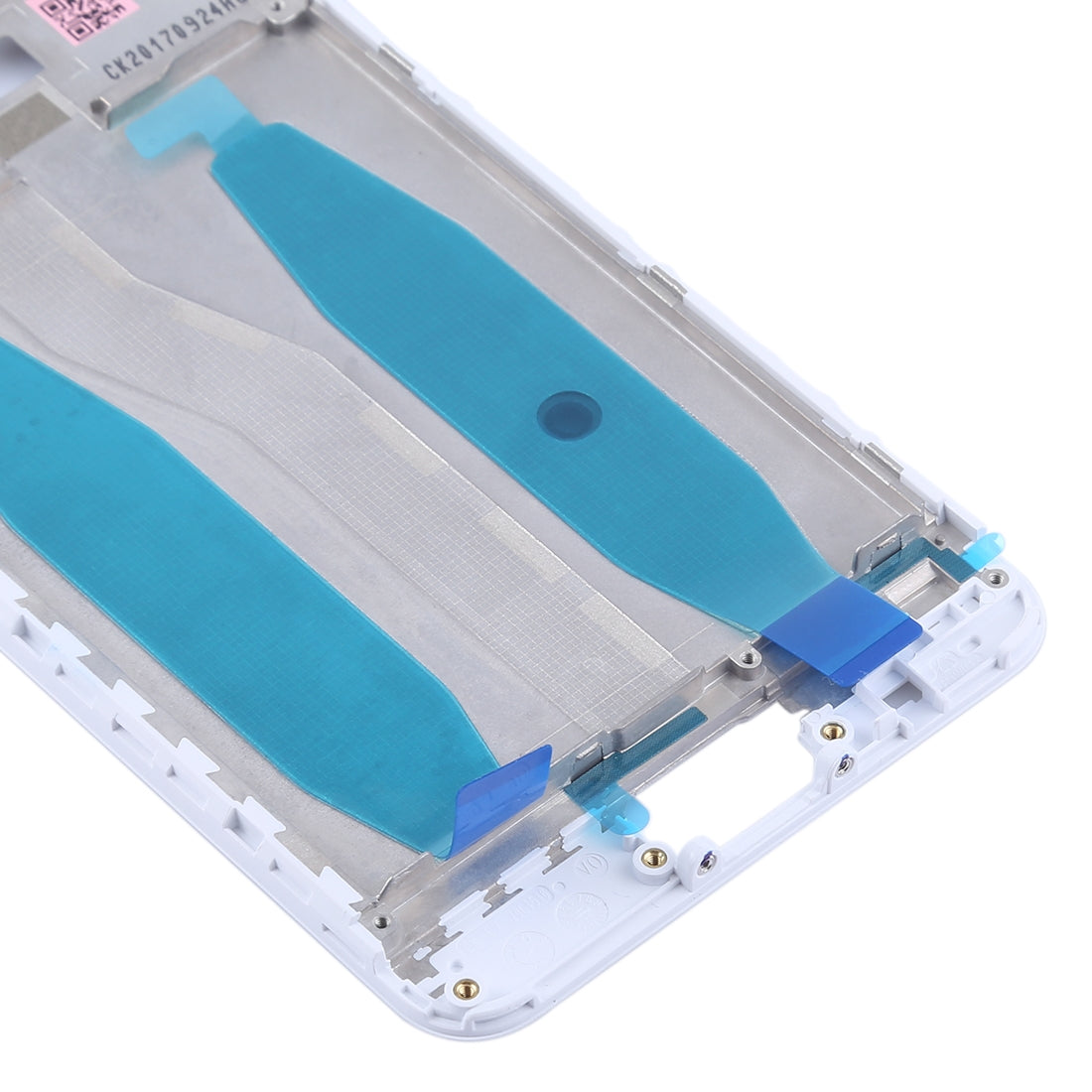 Front Housing LCD Frame Bezel Plate for Asus Zenfone 4 Max ZC554KL X00IS X00ID(White)