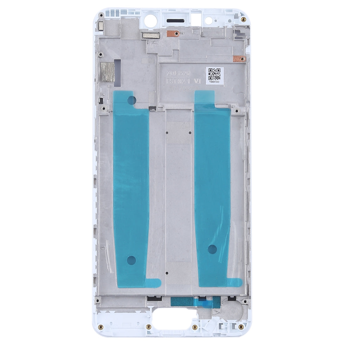 Front Housing LCD Frame Bezel Plate for Asus Zenfone 4 Max ZC520KL X00HD(White)