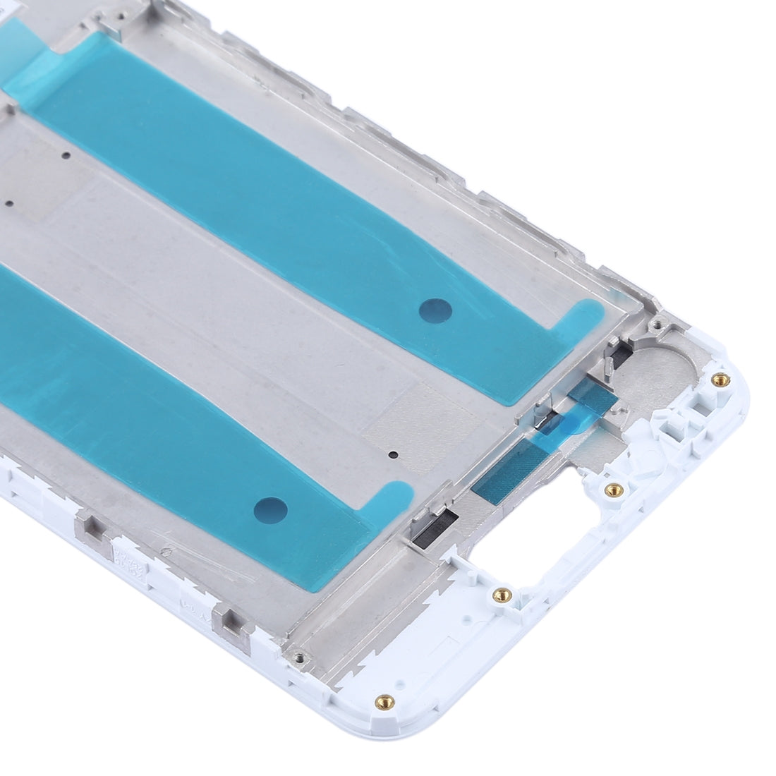 Front Housing LCD Frame Bezel Plate for Asus Zenfone 4 Max ZC520KL X00HD(White)