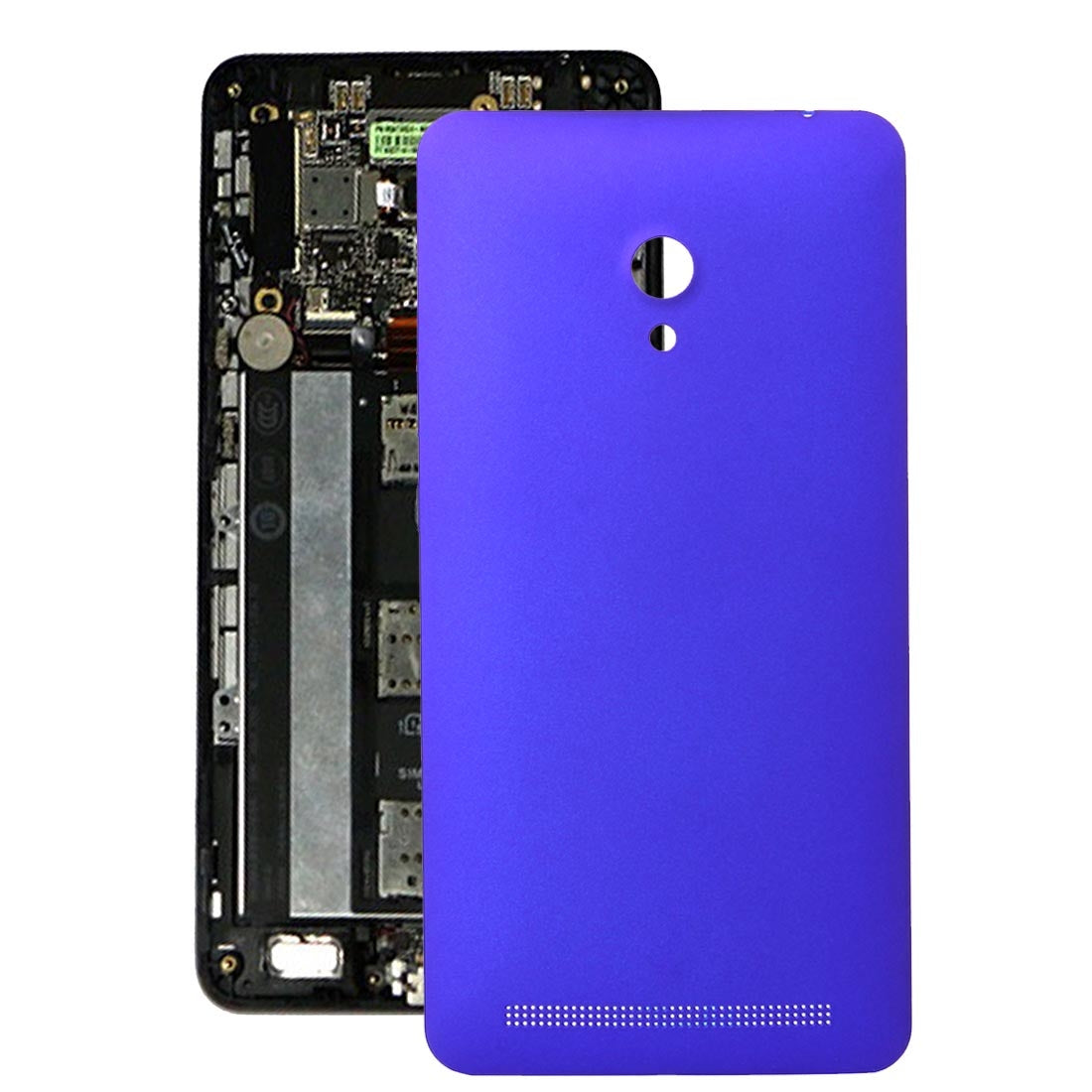 for ASUS ZenFone 6 Back Battery Cover(Purple)