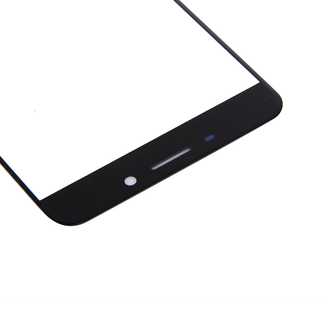 For OPPO R9 / F1 Plus Front Screen Outer Glass Lens (Black)