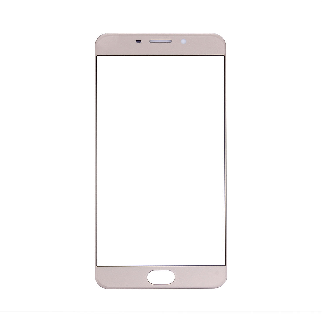 For OPPO R9 / F1 Plus Front Screen Outer Glass Lens (Gold)