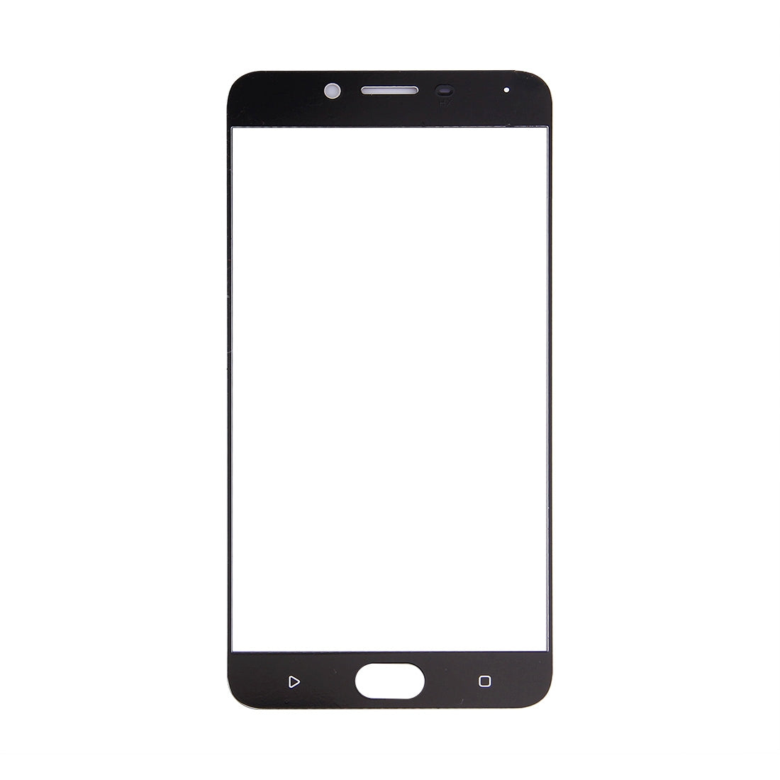 For OPPO R9 / F1 Plus Front Screen Outer Glass Lens (Gold)