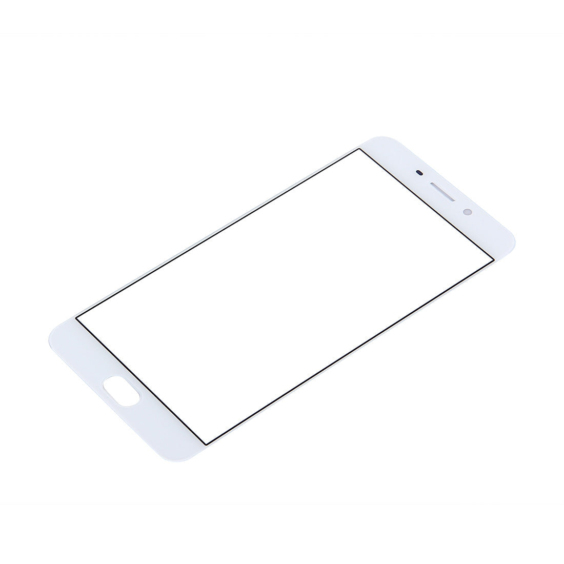 For OPPO R9 / F1 Plus Front Screen Outer Glass Lens (White)